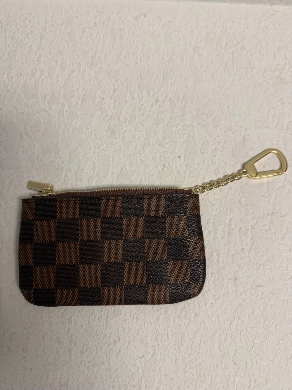 Woman’s Brown Fashion Coin purse w Chain NEW